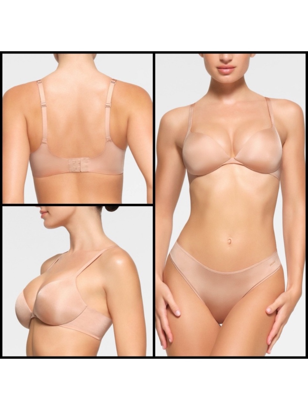 SKIMS Teardrop Push-Up Bra
